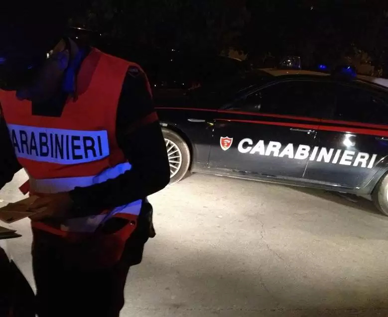 tentato furto Carabinieri Conza della Campania
