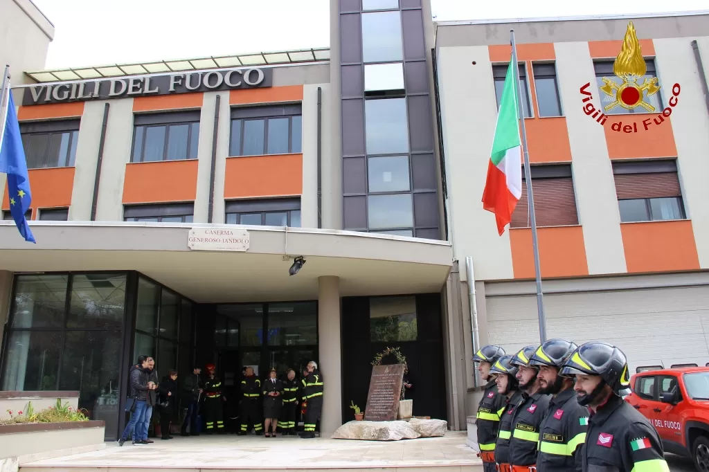 precetto natalizio Visita istituzionale il prefetto dai Vigili del Fuoco