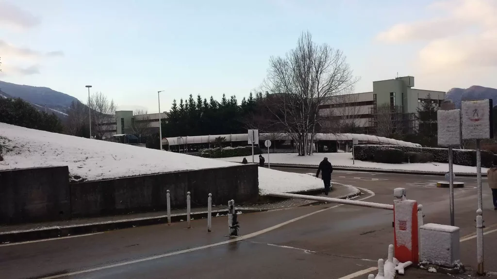 università salerno neve