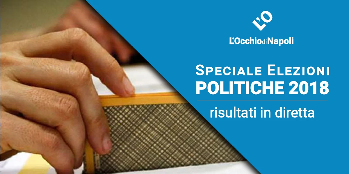 I risultati in diretta delle elezioni politiche del 4 marzo 2018 in provincia di Napoli e in Campania