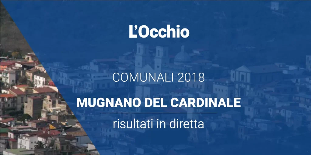 Risultati elezioni comunali 2018 Mugnano del Cardinale