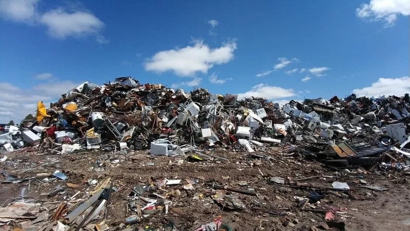 Discarica a cielo aperto Montemiletto