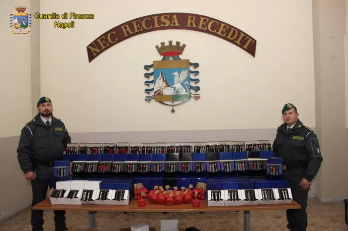 sequestro botti a Napoli