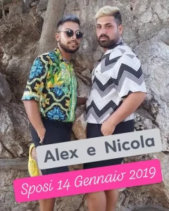 alex nicola sposi