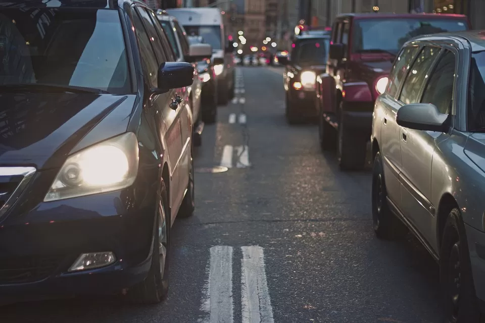 Blocco del traffico ad Avellino