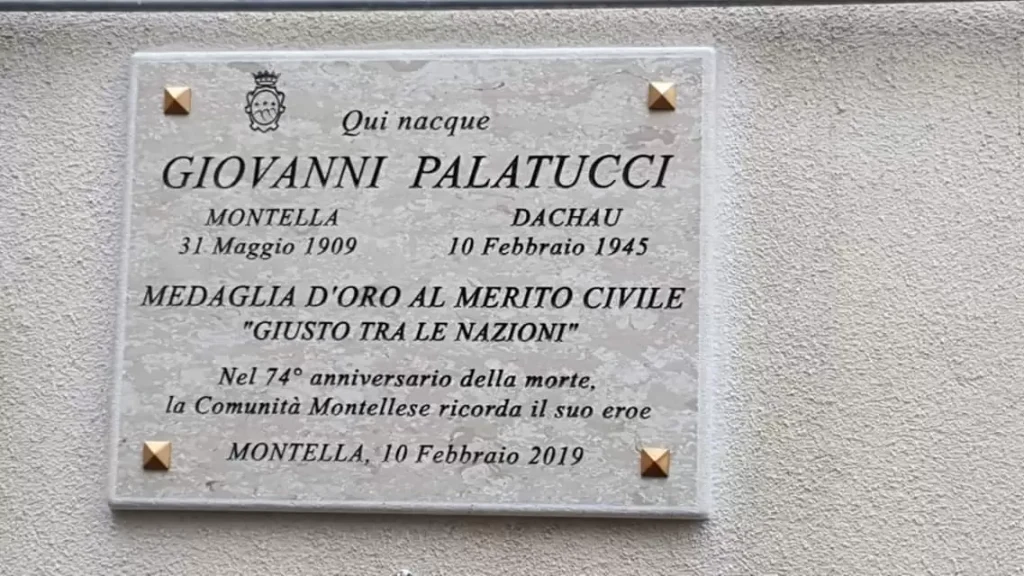 Commemorazione di Giovanni Palatucci