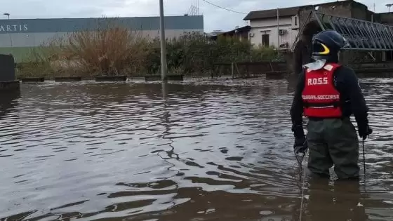 fiume sarno esonda