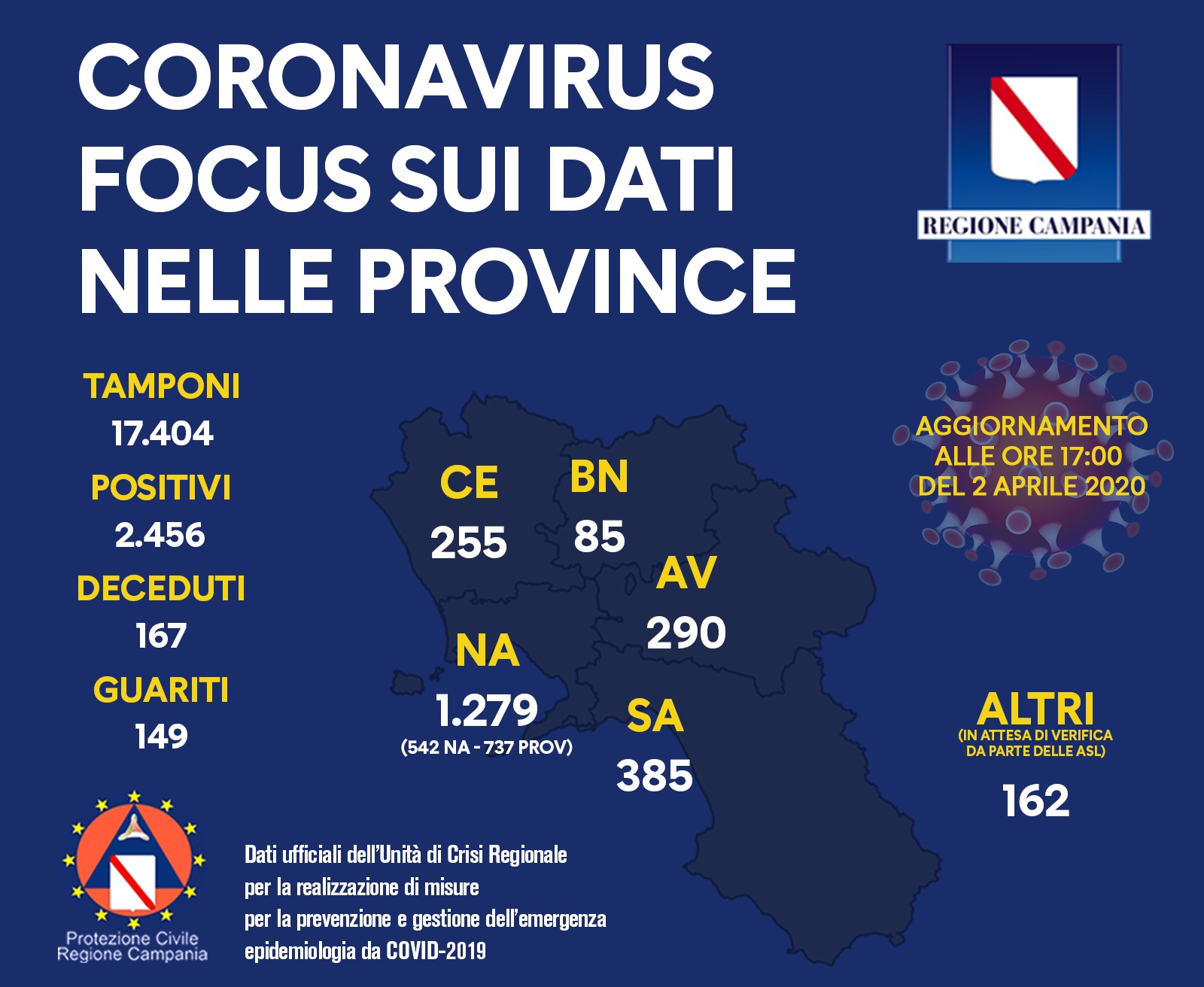 coronavirus-campania-casi-province