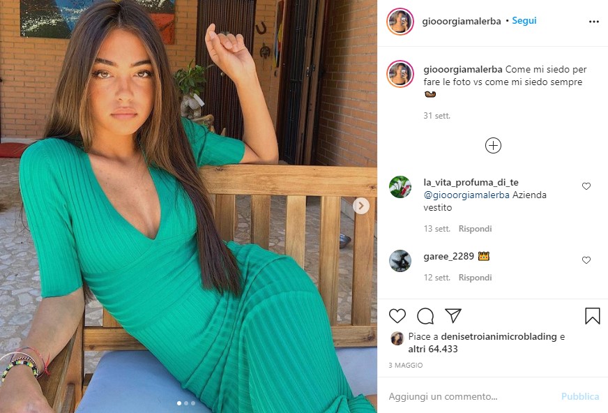 Chi E L Influencer Di Tik Tok E Instagram Giorgia Malerba Biografia