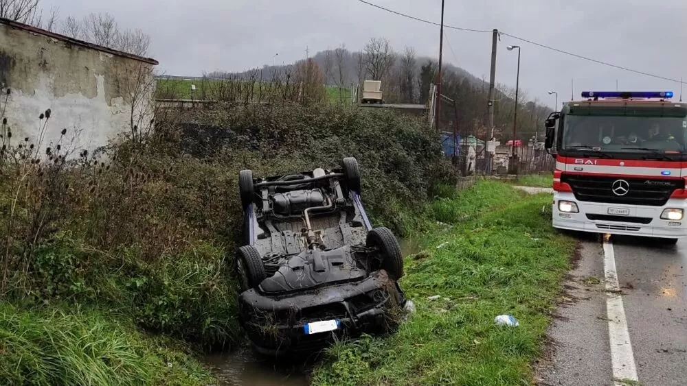 incidente oggi 10 gennaio manocalzati