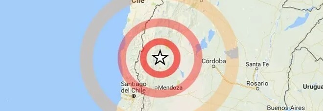 terremoto argentina oggi 10 gennaio