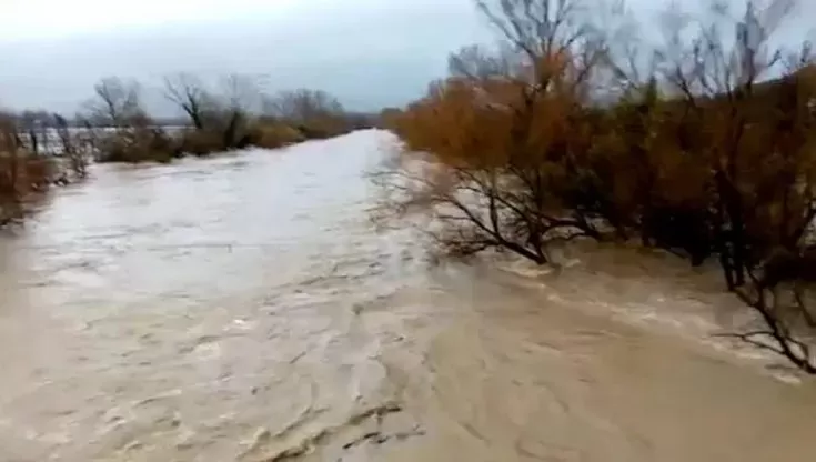 Capua esonda fiume Volturno