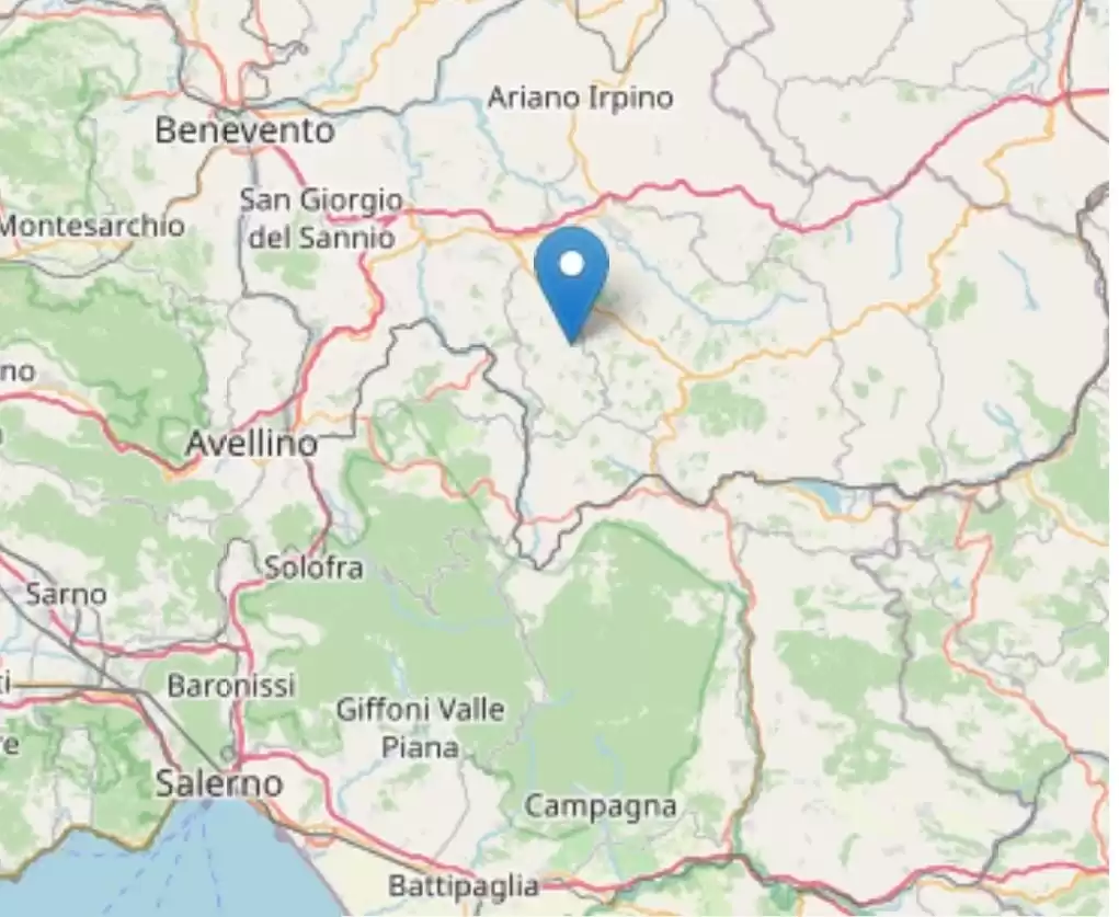 terremoto oggi villamaina irpinia