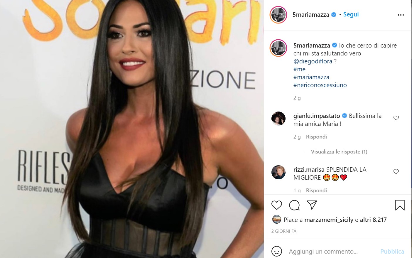 maria mazza instagram