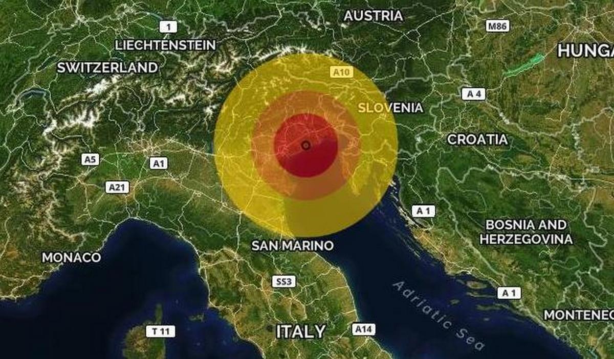 scossa-terremoto-oggi-venezia-eraclea-14-giugno-magnitudo-dove