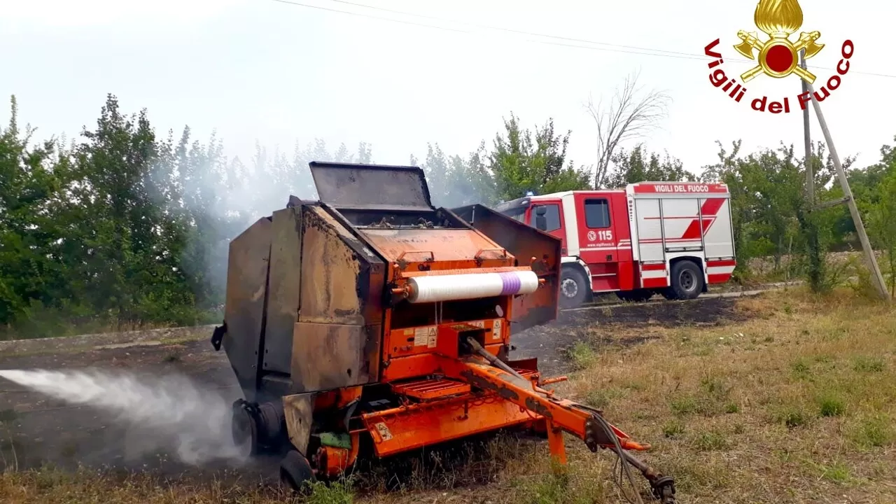 incendio fontanarosa oggi