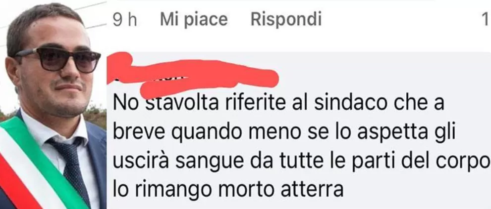 minacce-morte-sindaco