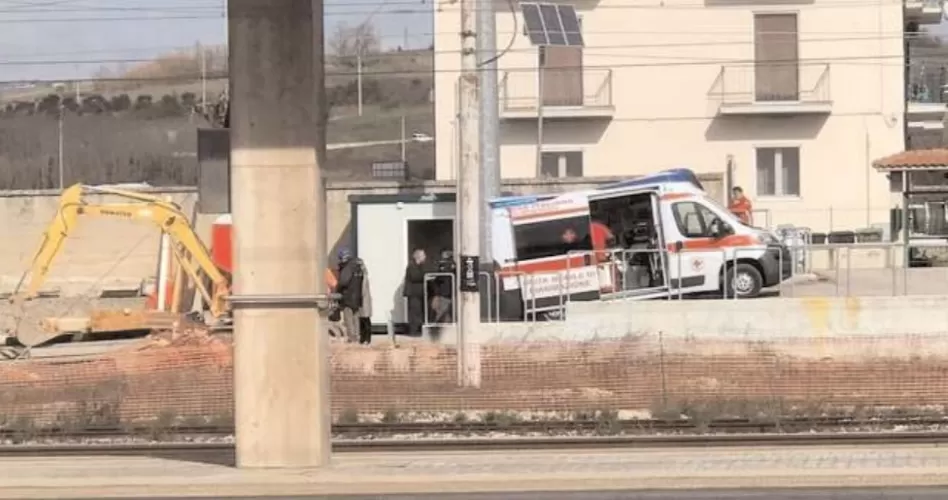 operaio morto stazione benevento