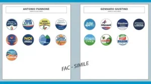 Elezioni Afragola ballottaggio Pannone Giustino scheda