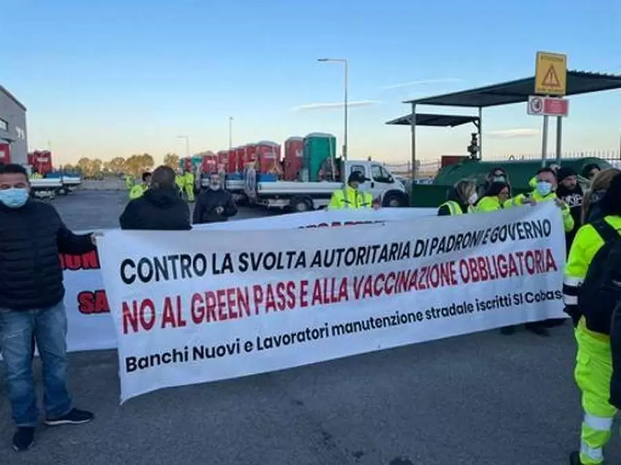 green-pass-protesta-campania-18-ottobre