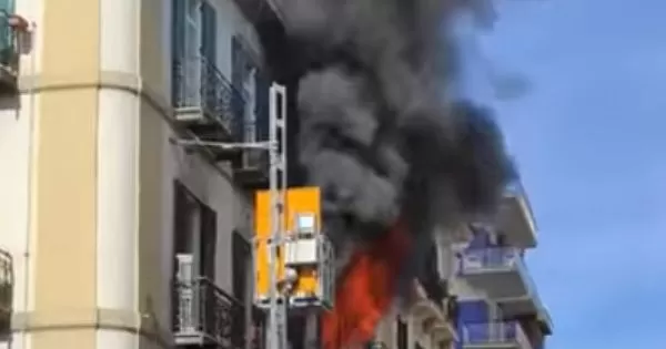 Incendio appartamento Vomero 27 ottobre