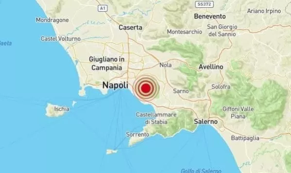 terremoto ercolano napoli oggi