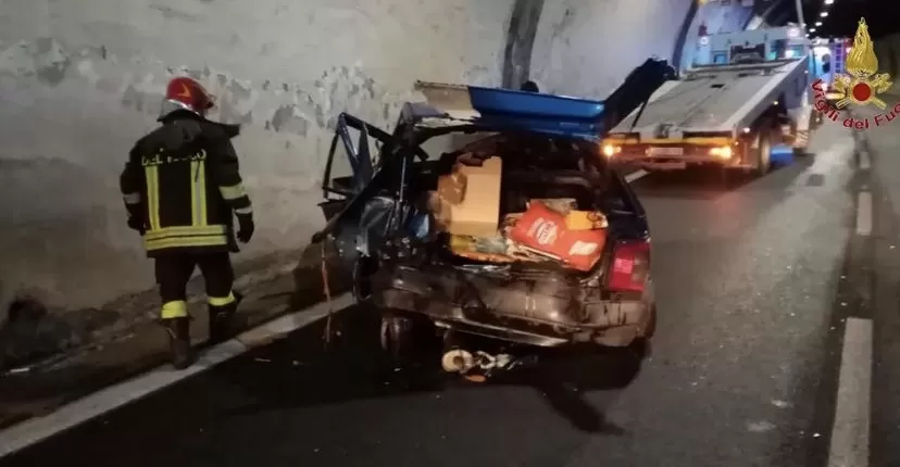 incidente stradale montemiletto 22 gennaio