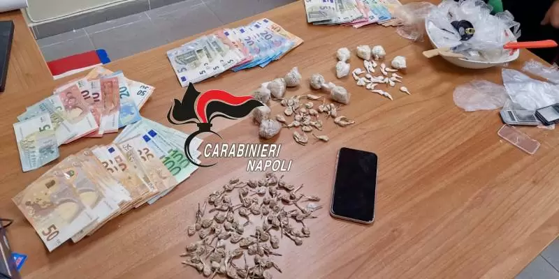 Napoli droga 19 febbraio