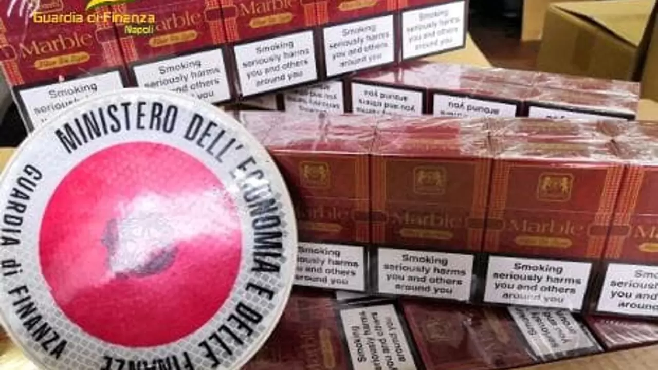 Napoli sigarette contrabbando 14 febbraio