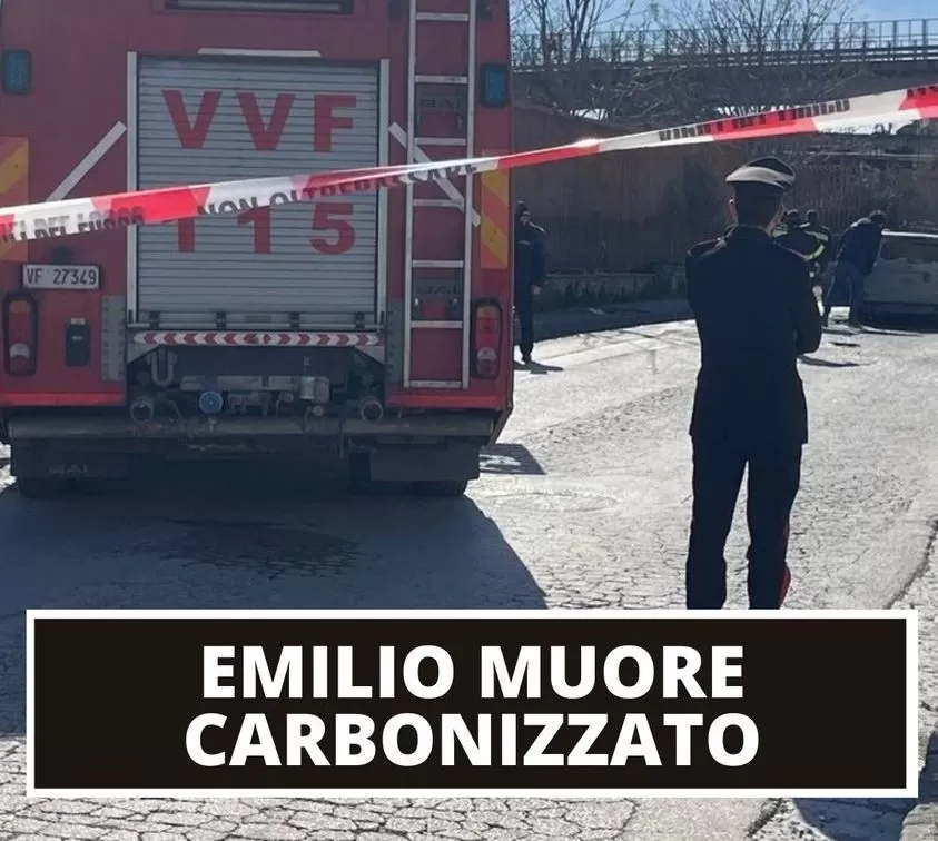 napoli morto carbonizzato il nome 1 marzo