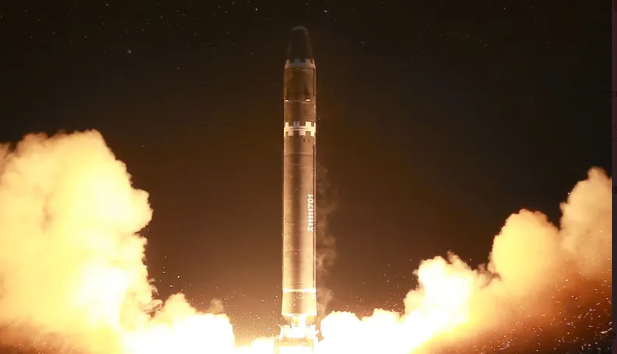 Hwasong-17 missile lanciato corea cos'è 26 marzo