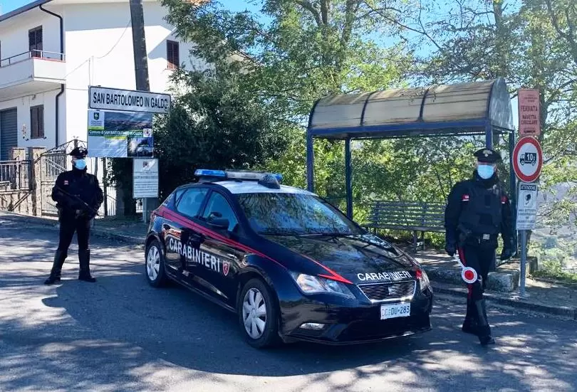 val fortore controlli carabinieri