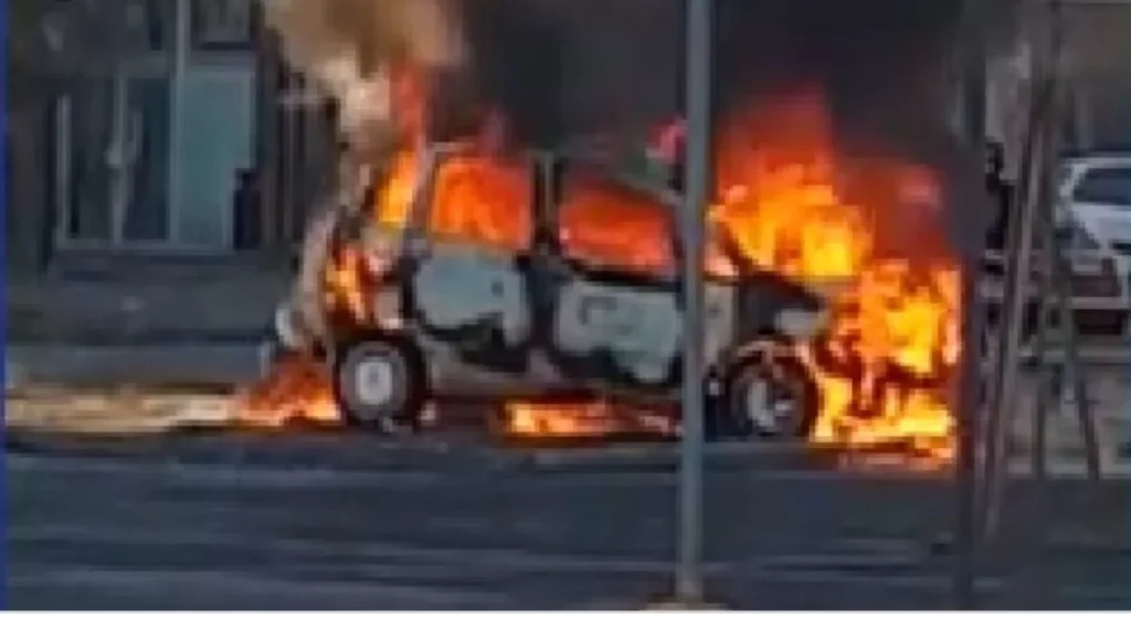 fuoco auto grottaminarda