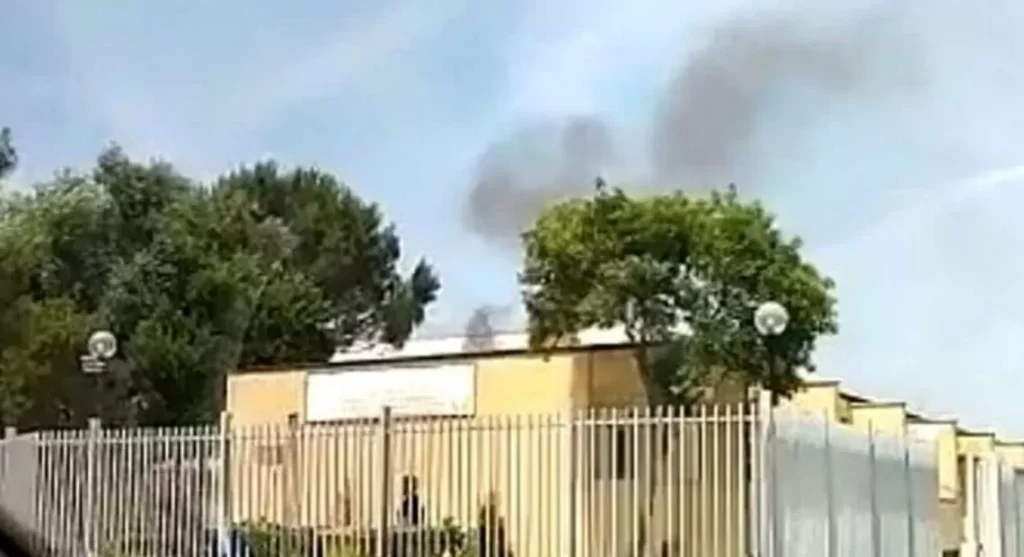 trentola ducenta incendio scuola elementare