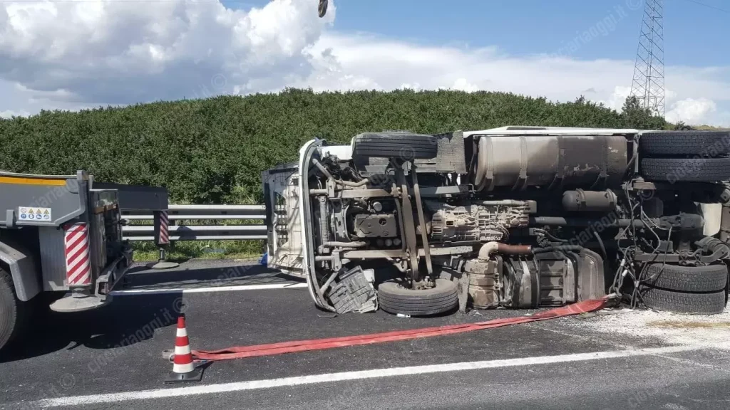 incidente caserta salerno