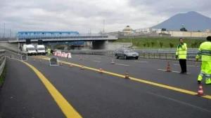 torre greco siede cavalcavia autostrada