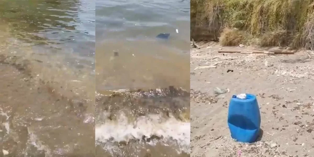 baia trentaremi napoli acqua spiaggia sporca