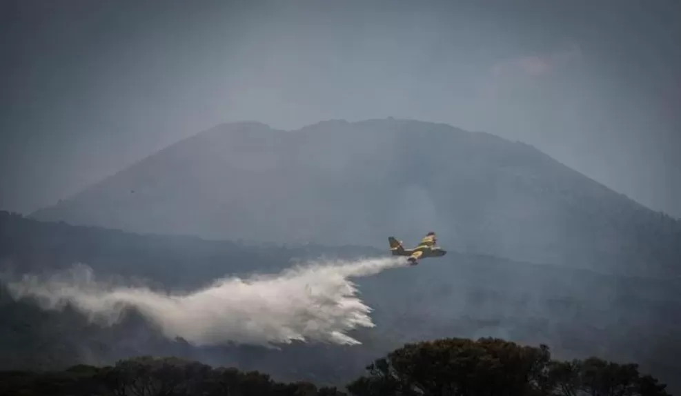 guasto tecnico Canadair napoli