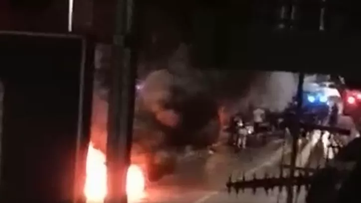 incidente giugliano incendio scooter