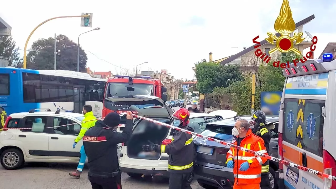 incidente monteforte irpino