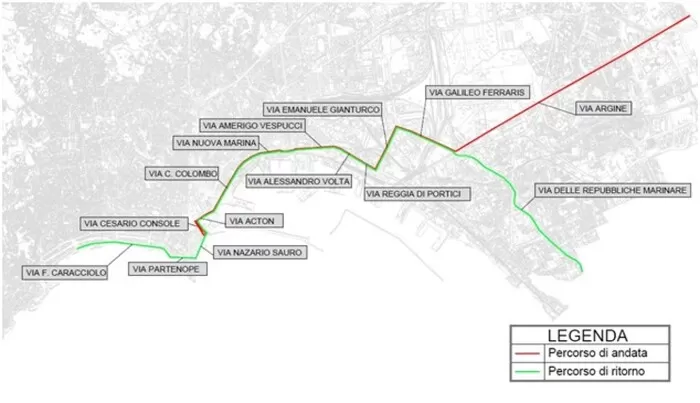 giro italia manutenzione strade napoli