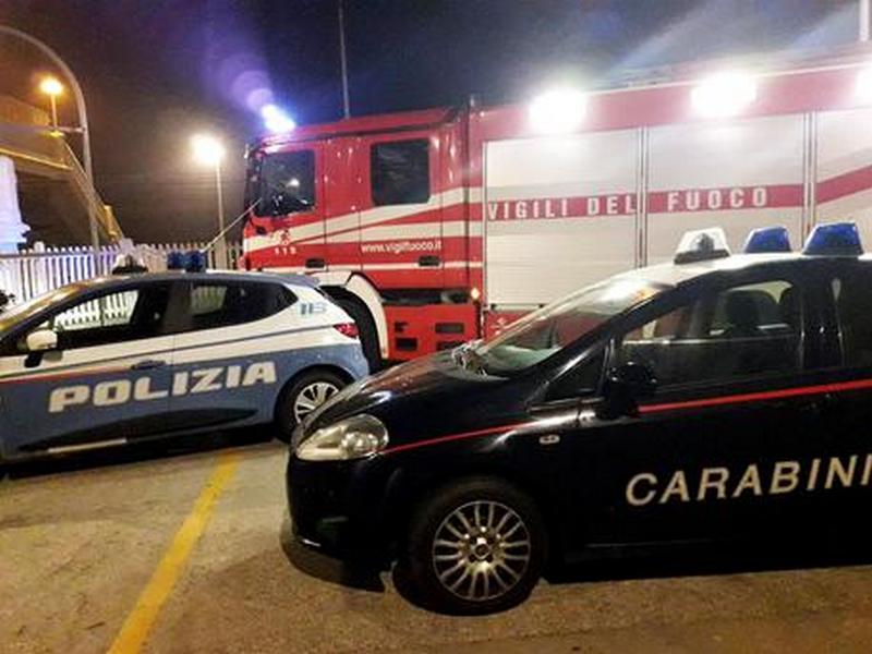 casoria incendio auto