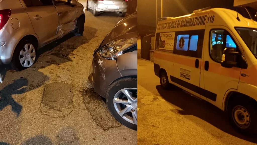 aversa incidente auto 1 gennaio 2023