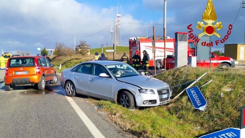 incidente rocca san felice 27 marzo