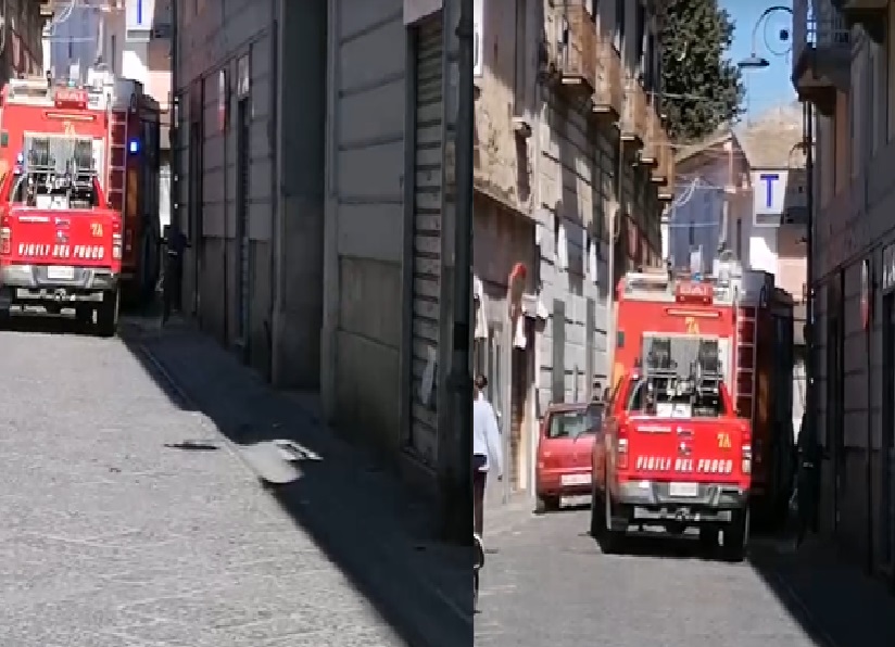 macerata campania scoppia bombola