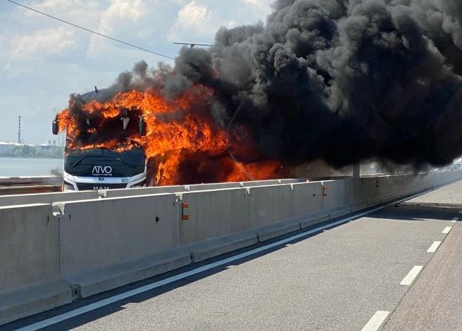 venezia bus fiamme autista salva passeggeri