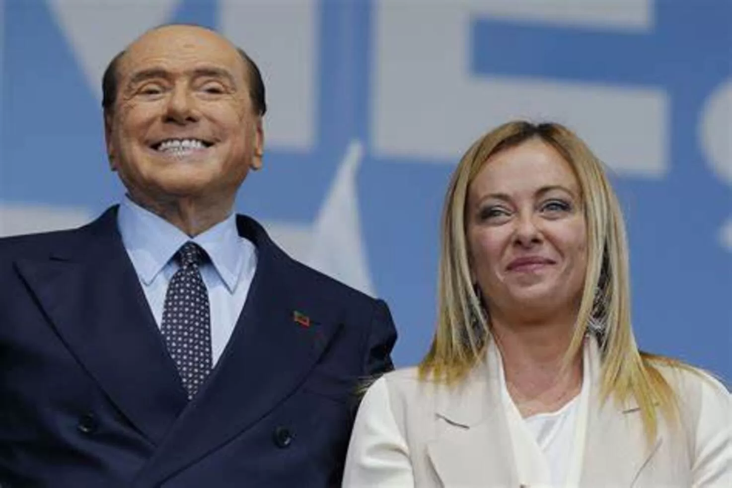 silvio Berlusconi Giorgia meloni