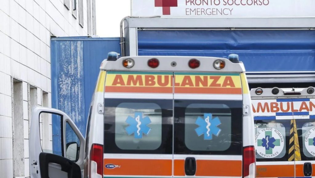 incidente moto Vitulazio centauro ospedale