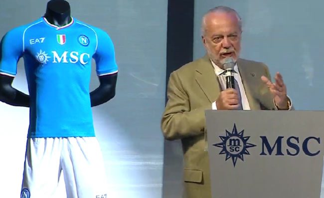 nuova maglia napoli