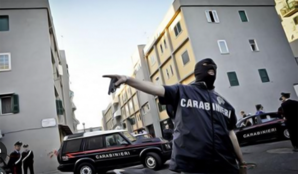 Posto di blocco Carabinieri Casoria